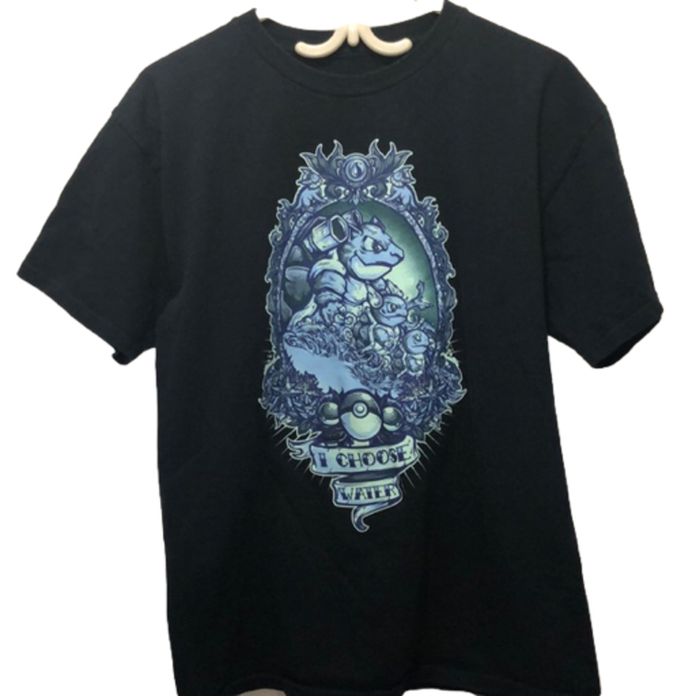 Navy blue shirt! “I choose water” size medium